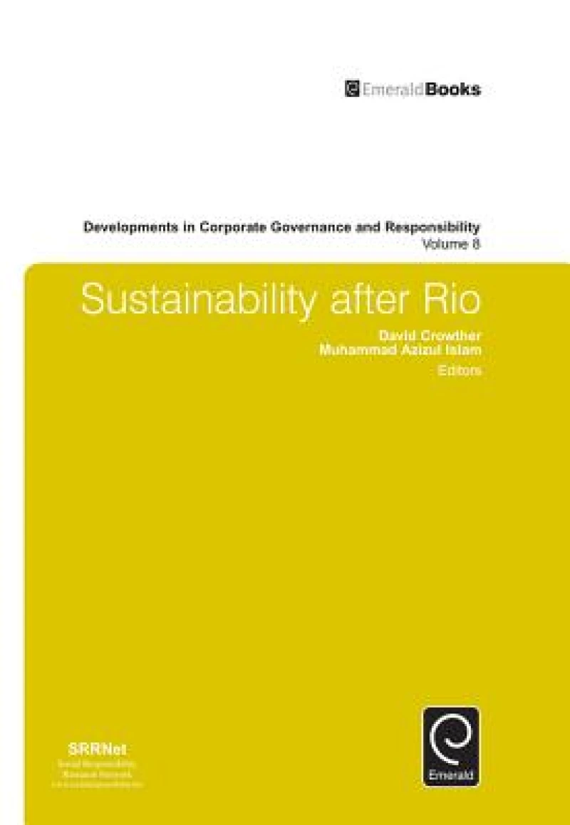 Sustainability after Rio