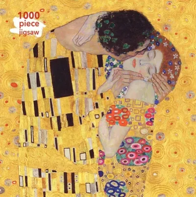 Adult Sustainable Jigsaw Puzzle Gustav Klimt: The Kiss