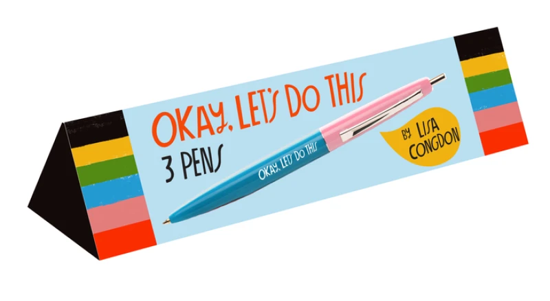 Okay, Let''s Do This 3 Pens