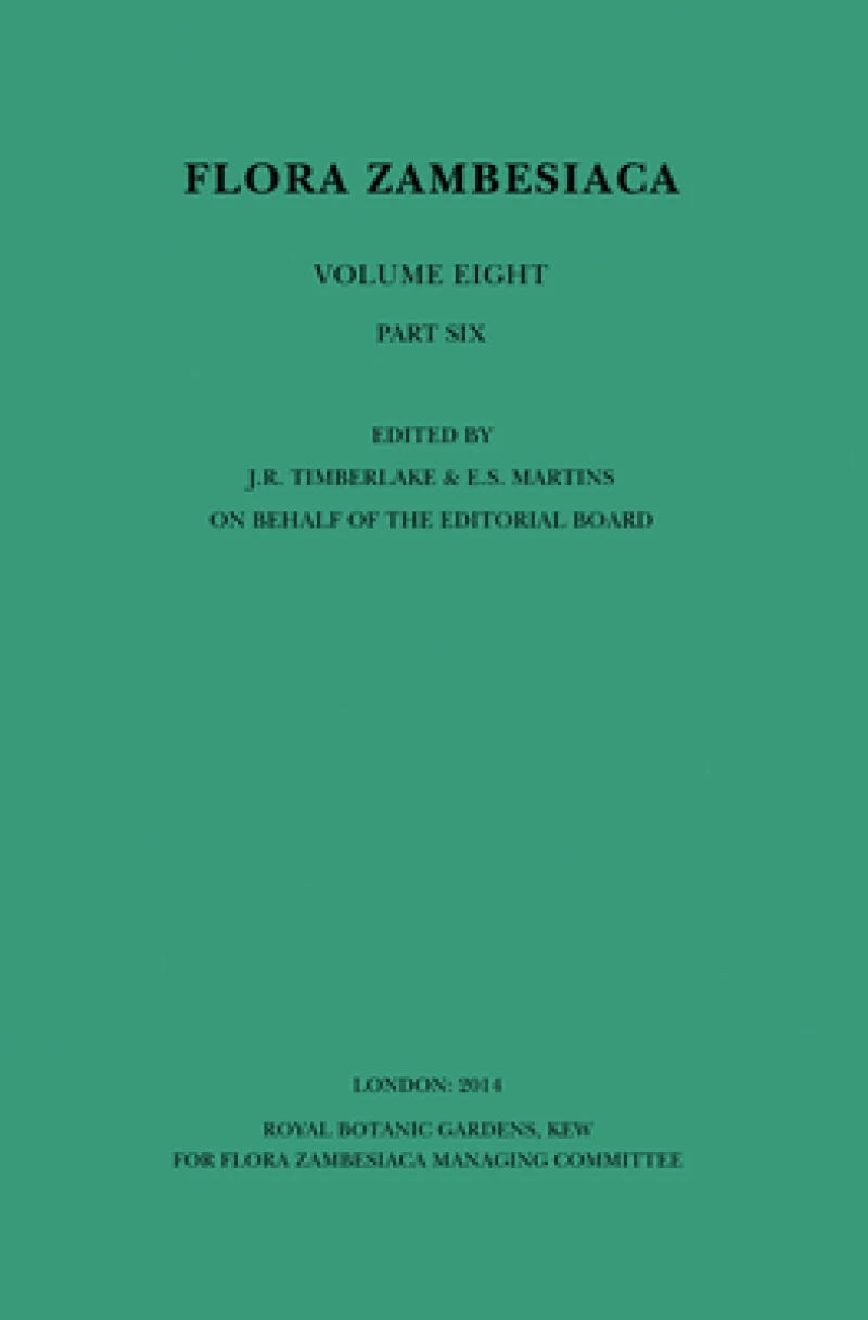 Flora Zambesiaca: Volume 8, Part 6 – Acanthaceae: Barleria to Hypoestes