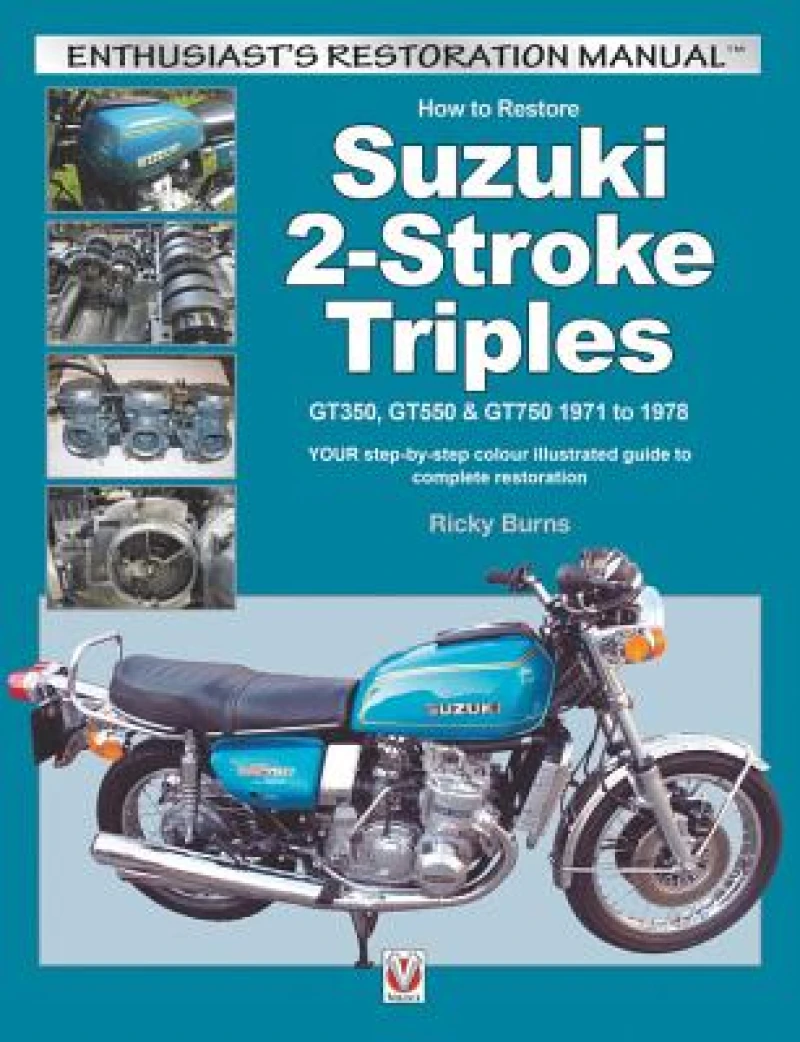 How to Restore Suzuki 2-Stroke Triples Gt350, Gt550 & Gt750 1971 to 1978