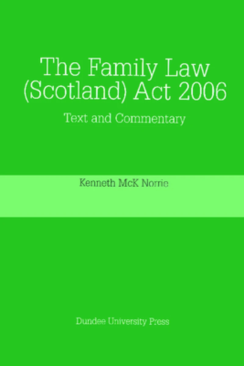 The Family Law (Scotland) Act 2006