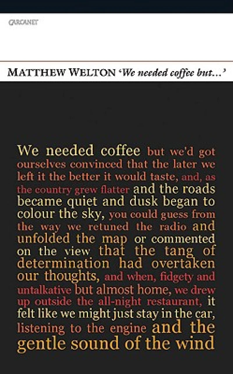'We needed coffee but...'