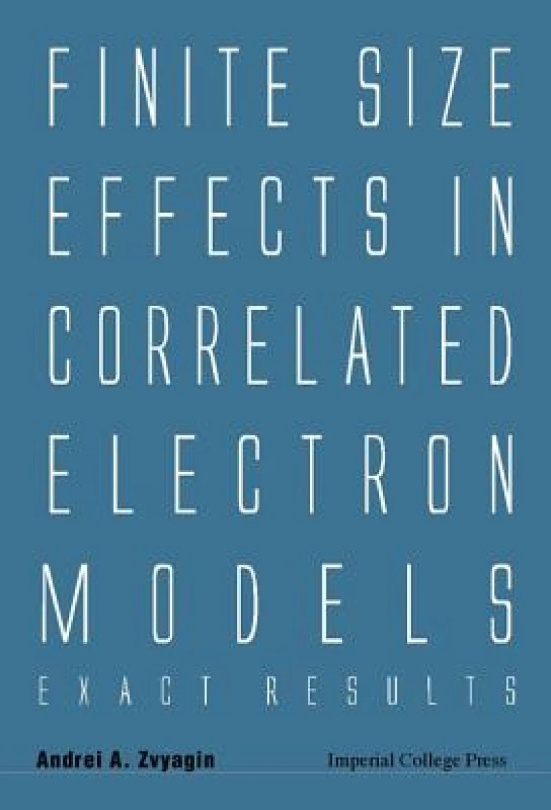 Finite Size Effects In Correlated Electron Models: Exact Results