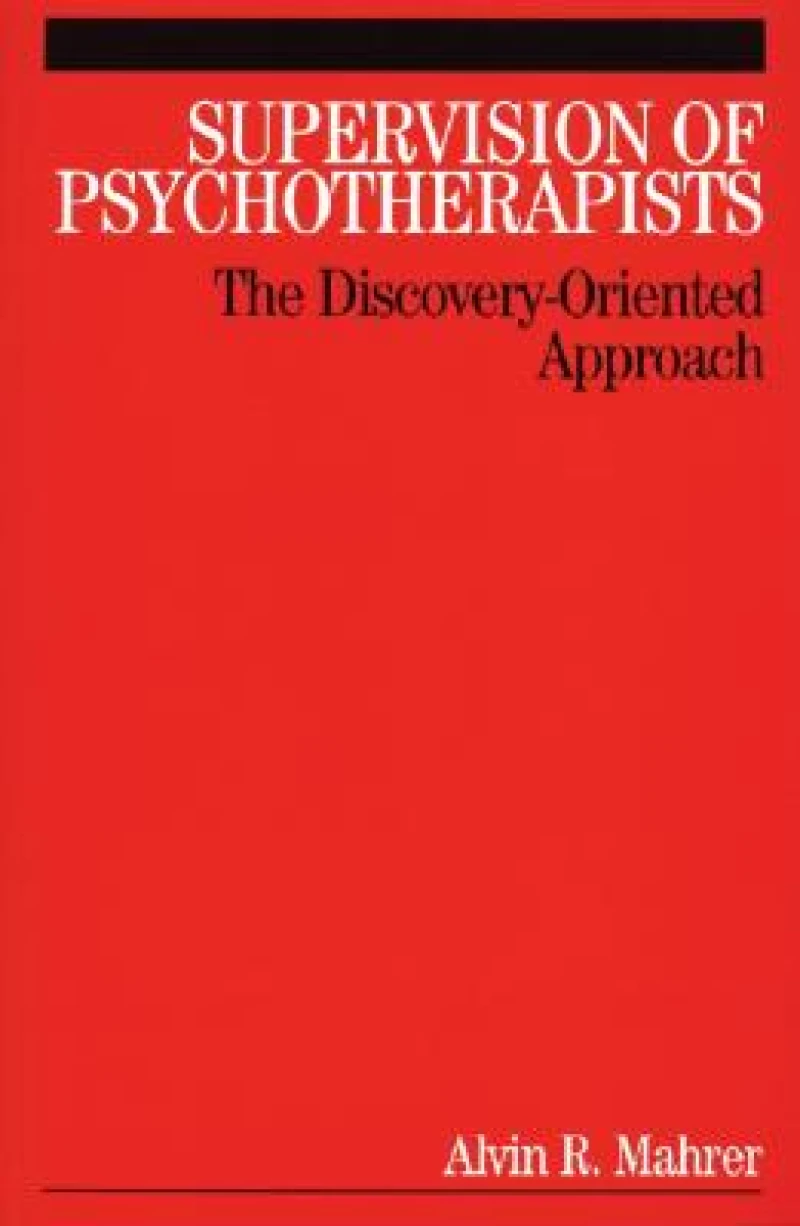 Supervision of Psychotherapists
