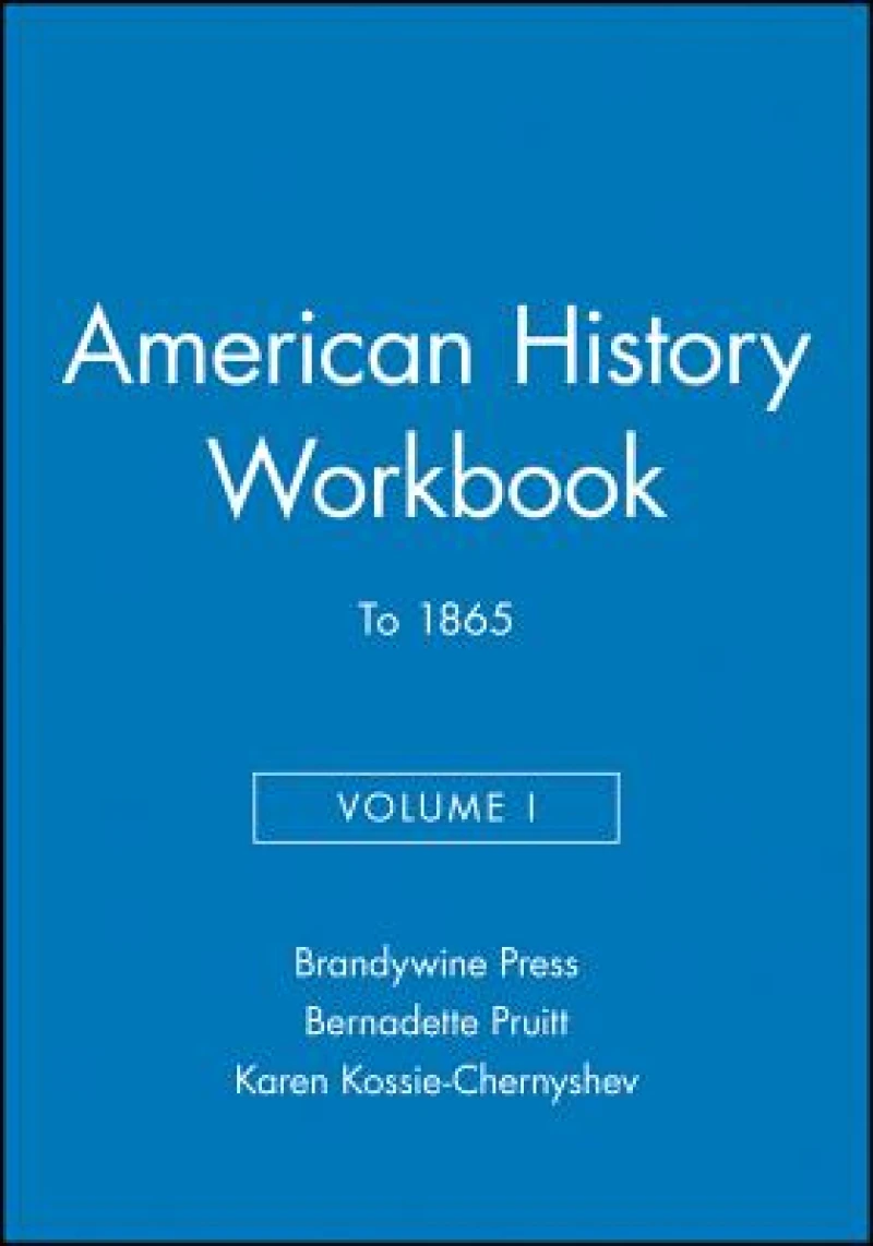 American History Workbook, Volume I