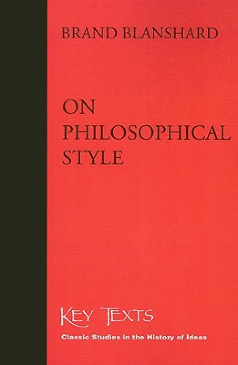 On Philosophical Style