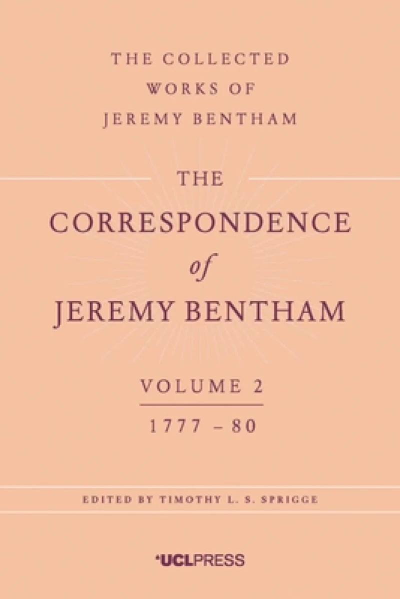 Correspondence of Jeremy Bentham Vol 2