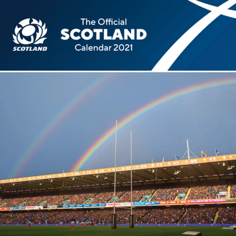 The Official Scottish Rugby Union Square Calendar 2022