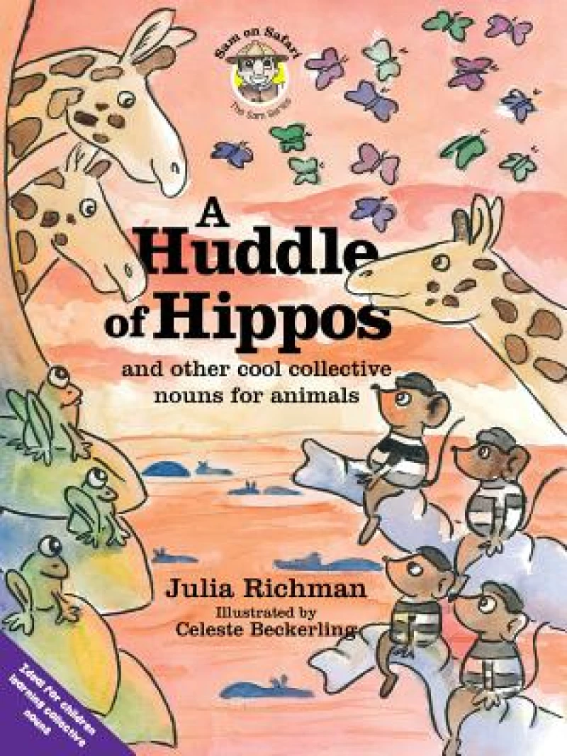 A huddle of hippos
