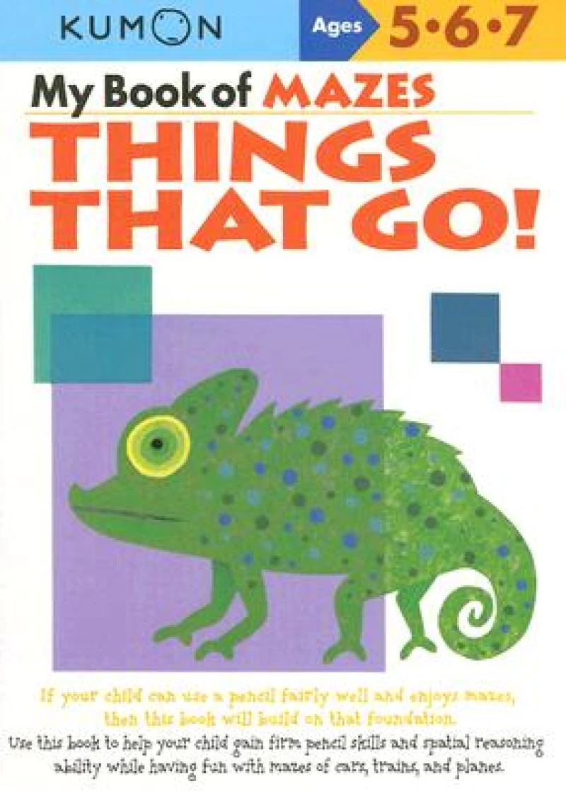 My Book Of Mazes: Things That Go!
