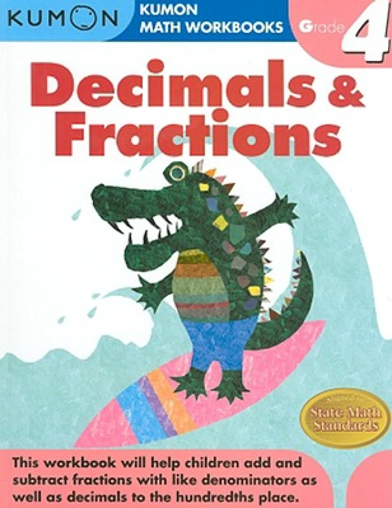 Kumon Grade 4 Decimals & Fractions