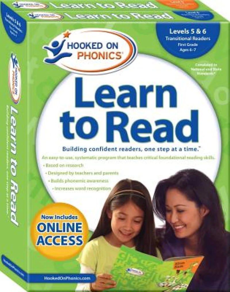 Hooked on Phonics Learn to Read - Levels 5&6 Complete