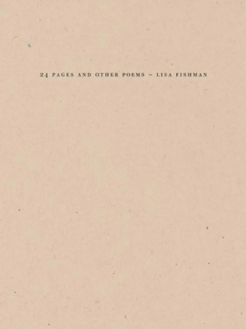 24 Pages and other poems