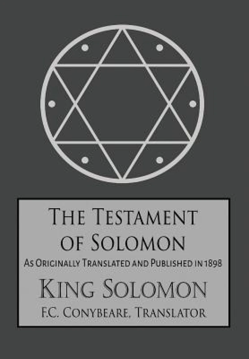 The Testament of Solomon