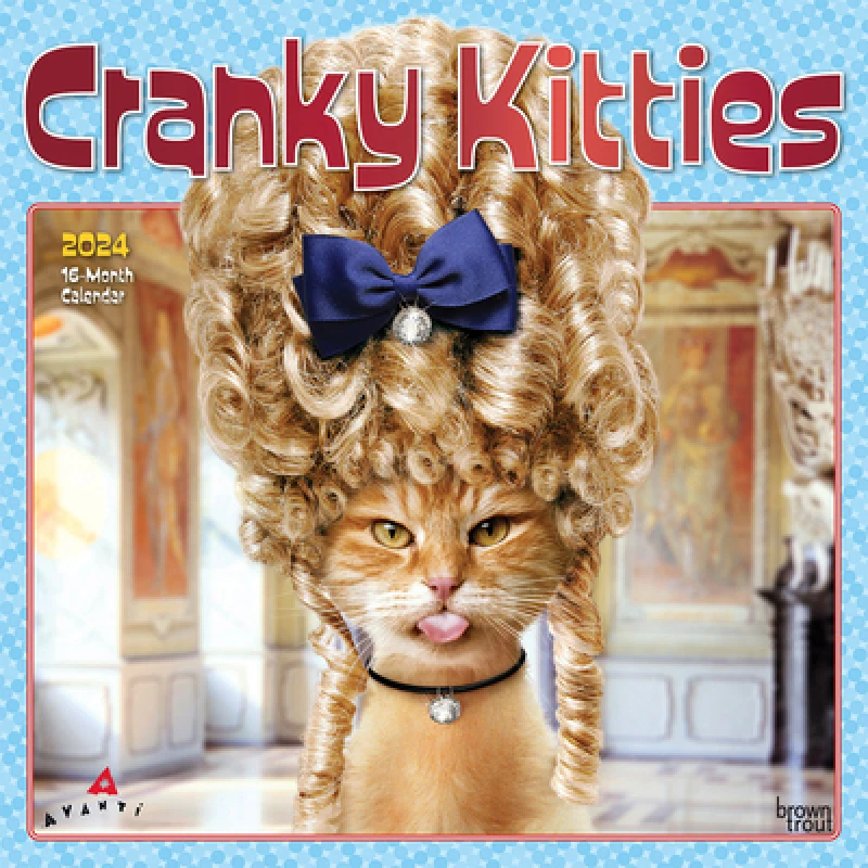 AVANTI CRANKY KITTIES 2024 SQUARE FOIL