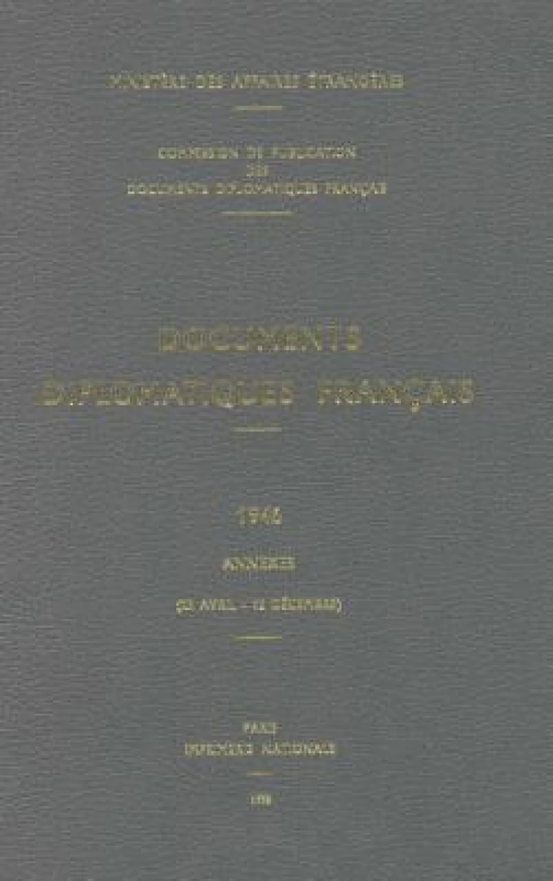 Documents Diplomatiques Francais