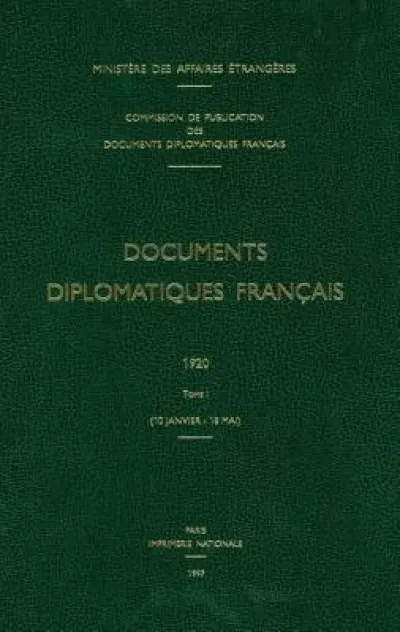 Documents Diplomatiques Francais