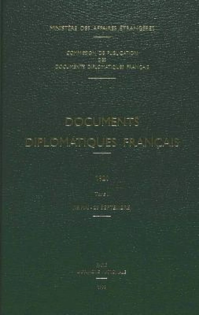 Documents Diplomatiques Francais
