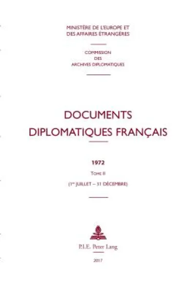 Documents Diplomatiques Francais