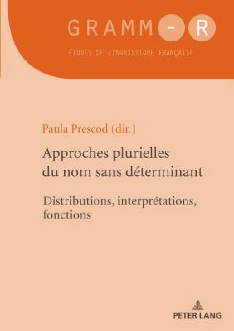 Approches plurielles du nom sans déterminant