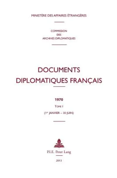 Documents Diplomatiques Francais