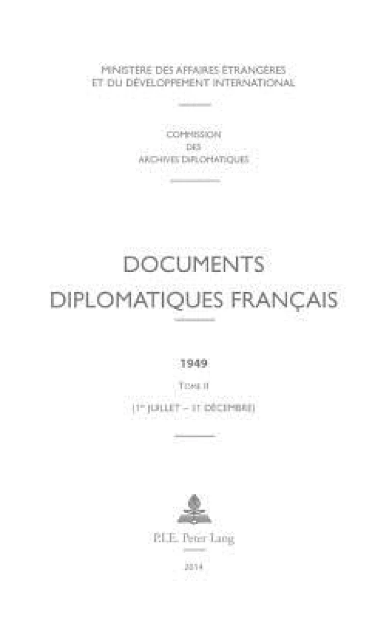 Documents diplomatiques français