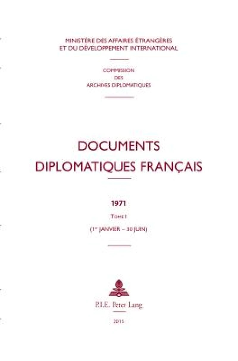 Documents Diplomatiques Francais