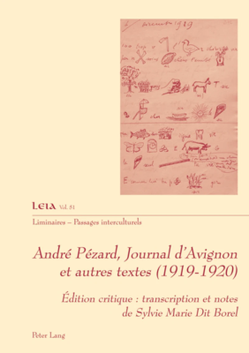 André Pézard, Journal d’Avignon et autres textes (1919-1920)
