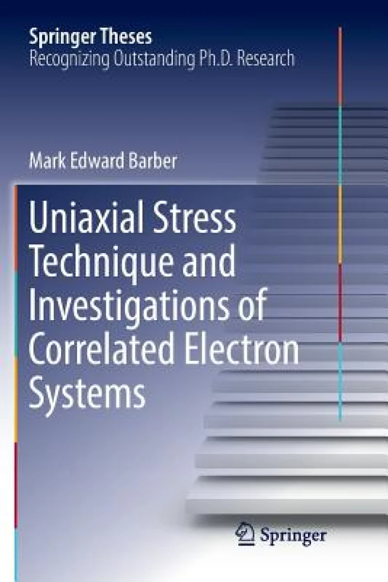 Uniaxial Stress Technique and Investigations of Correlated Electron Systems