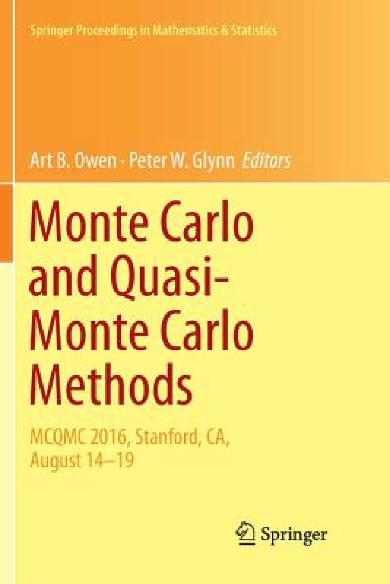 Monte Carlo and Quasi-Monte Carlo Methods