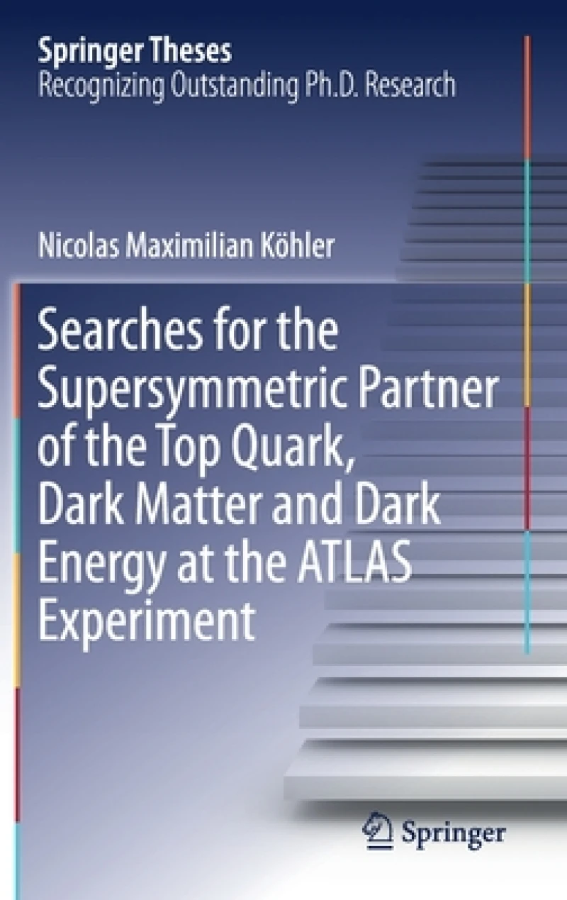 Searches for the Supersymmetric Partner of the Top Quark, Dark Matter and Dark Energy at the ATLAS Experiment
