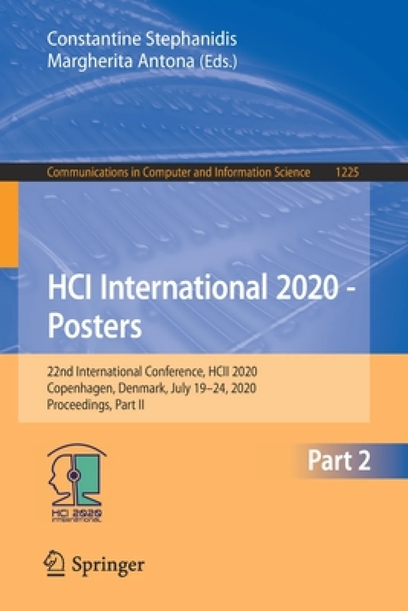 HCI International 2020 - Posters