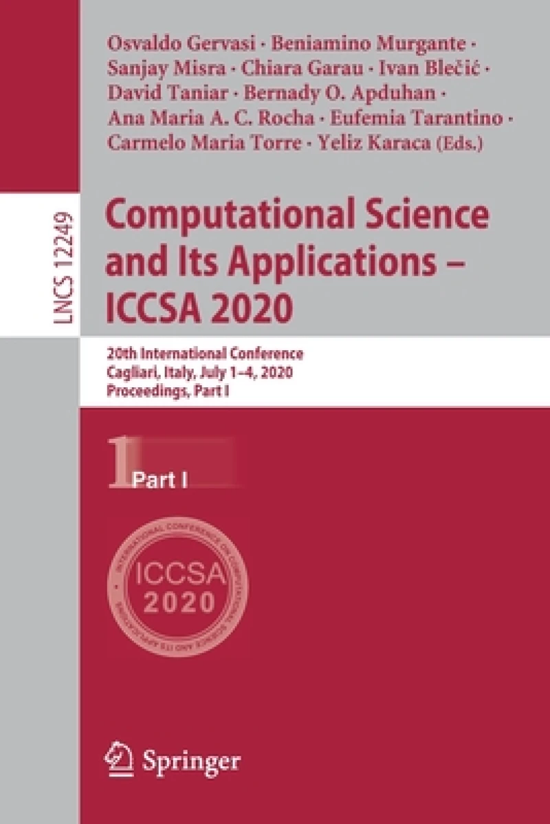 Computational Science and Its Applications – ICCSA 2020