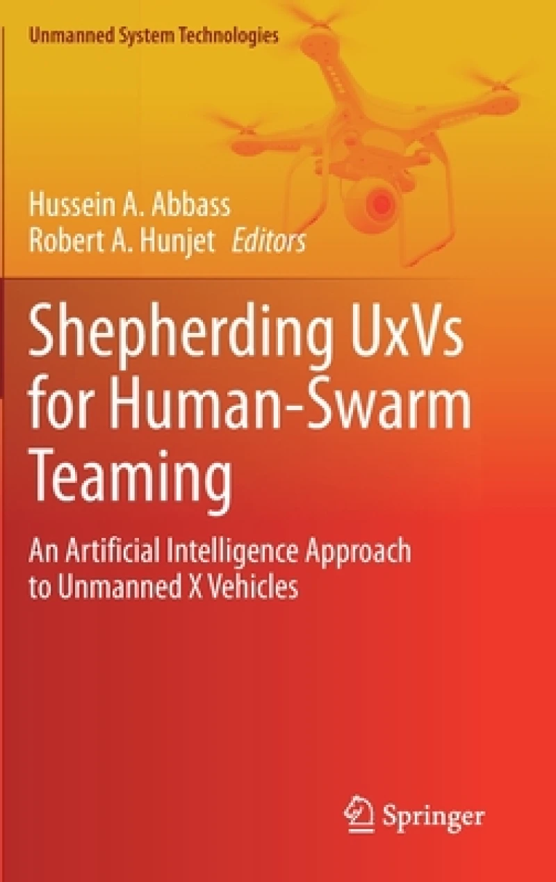 Shepherding UxVs for Human-Swarm Teaming
