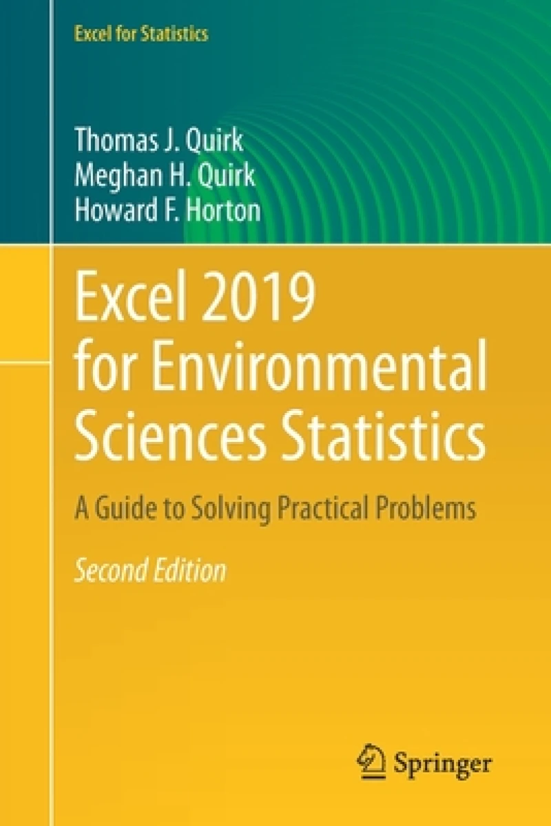Excel 2019 for Environmental Sciences Statistics