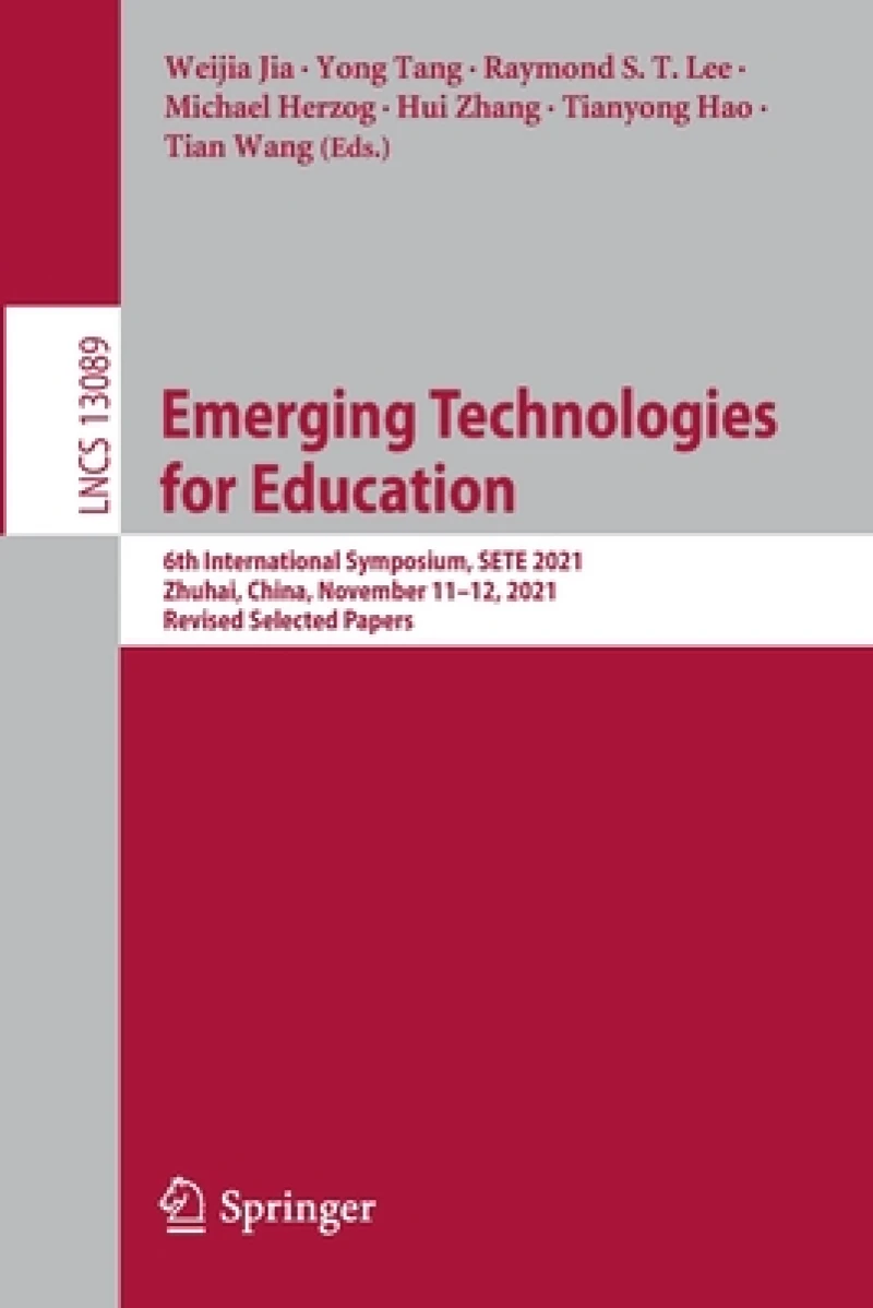 Emerging Technologies for Education