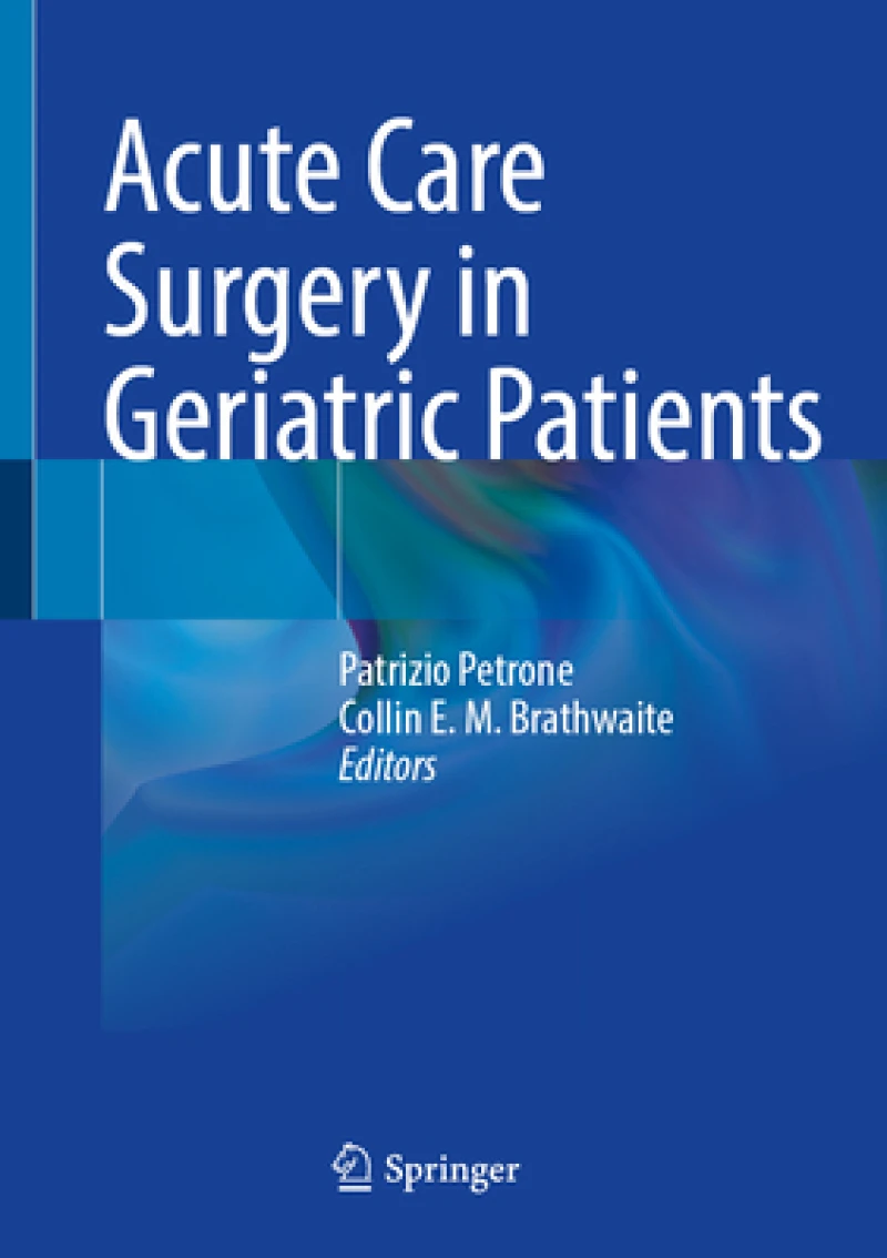Acute Care Surgery in Geriatric Patients