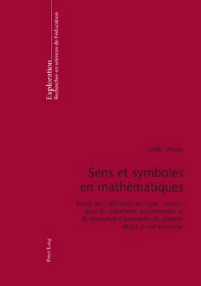 Sens et symboles en mathématiques