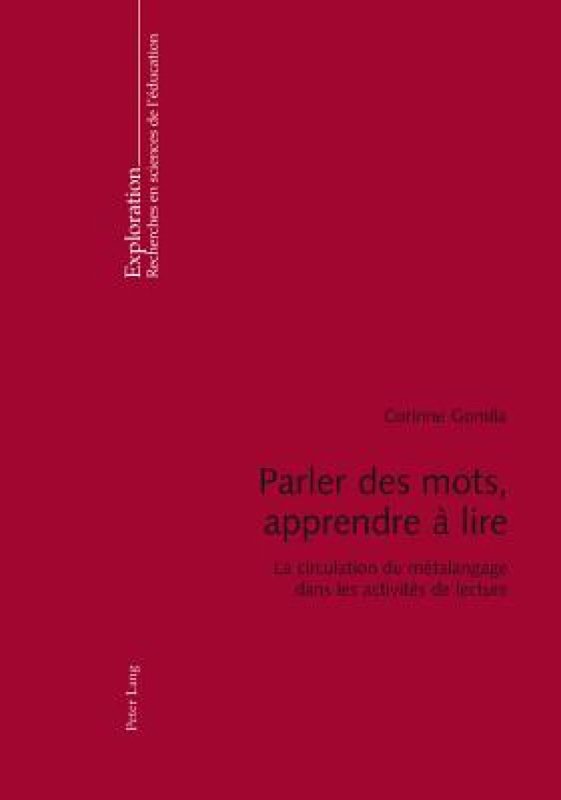 Parler des mots, apprendre à lire