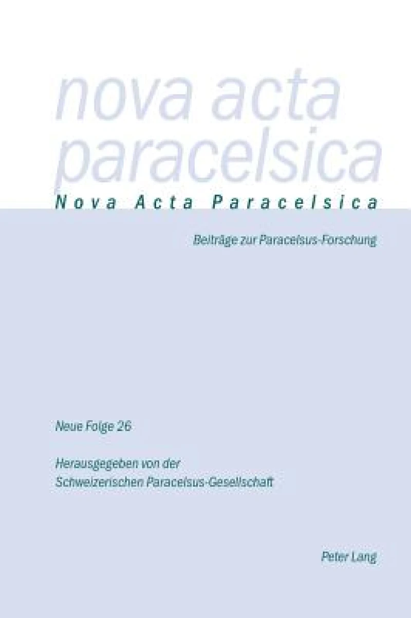 Nova Acta Paracelsica 26/2013 2014