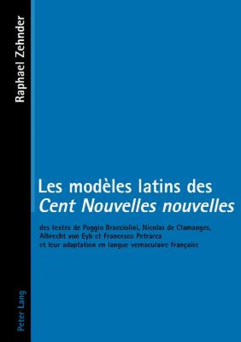 Les modeles latins des «Cent Nouvelles nouvelles»
