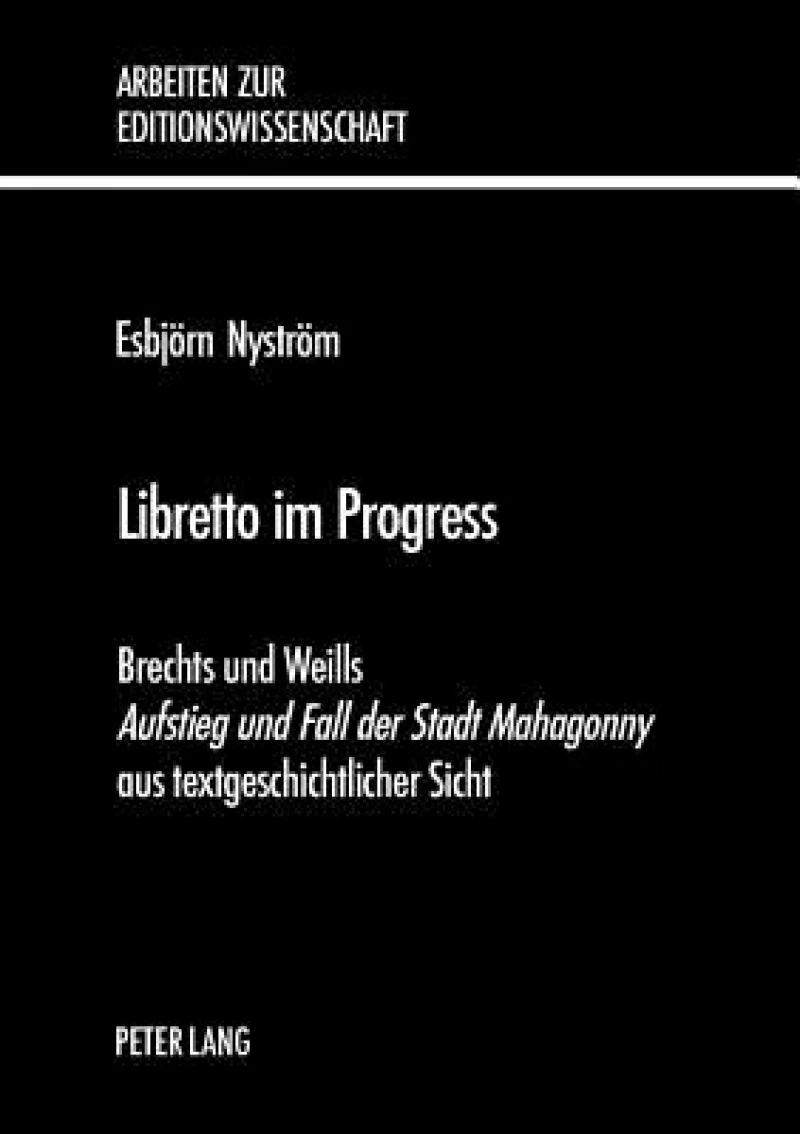 Libretto im Progress