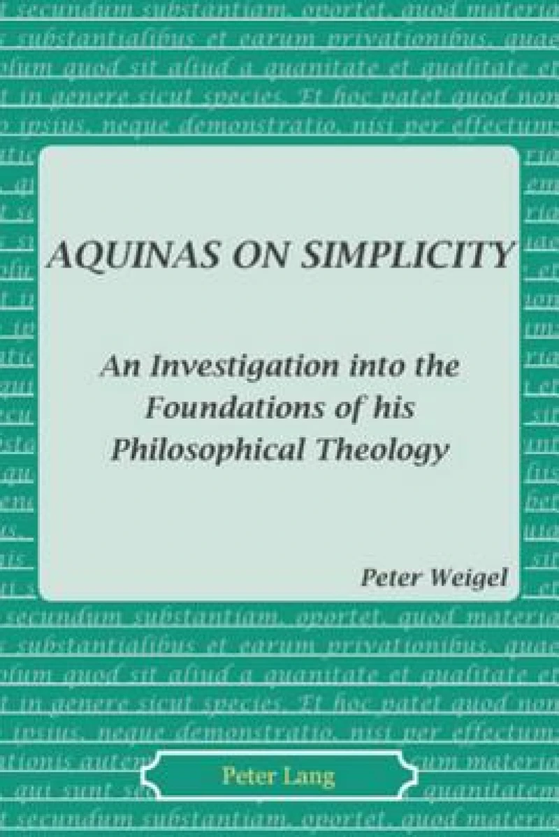 Aquinas on Simplicity