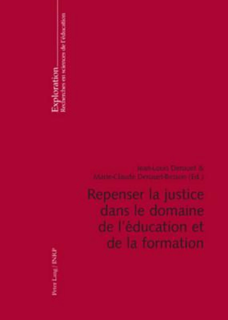 Repenser la justice dans le domaine de l’éducation et de la formation