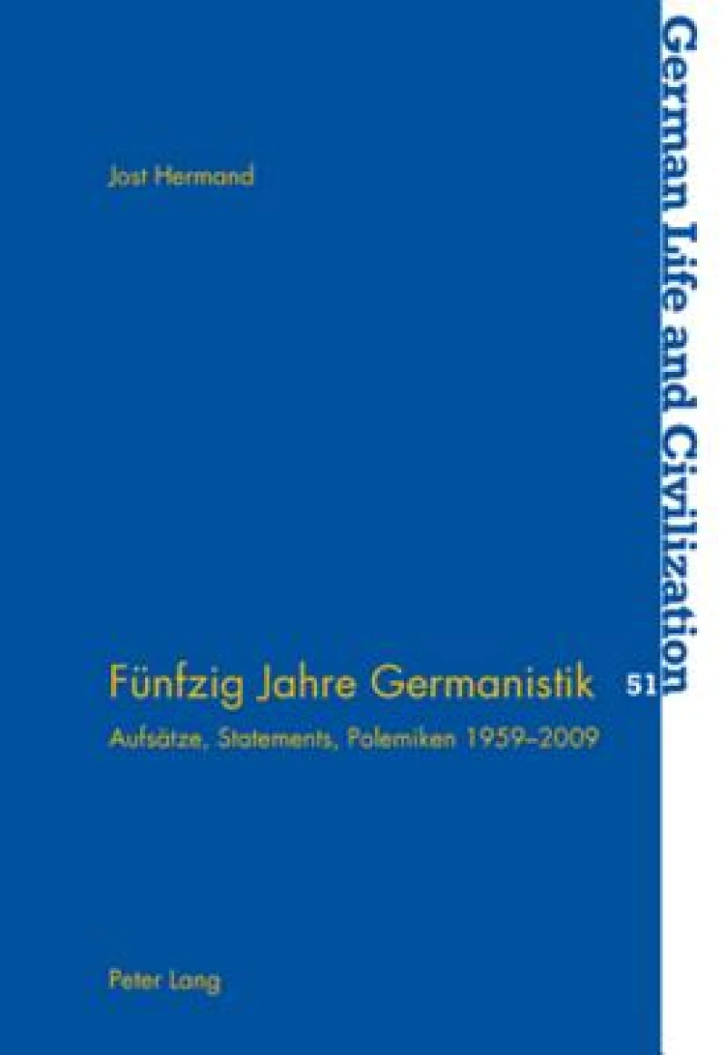 Fuenfzig Jahre Germanistik