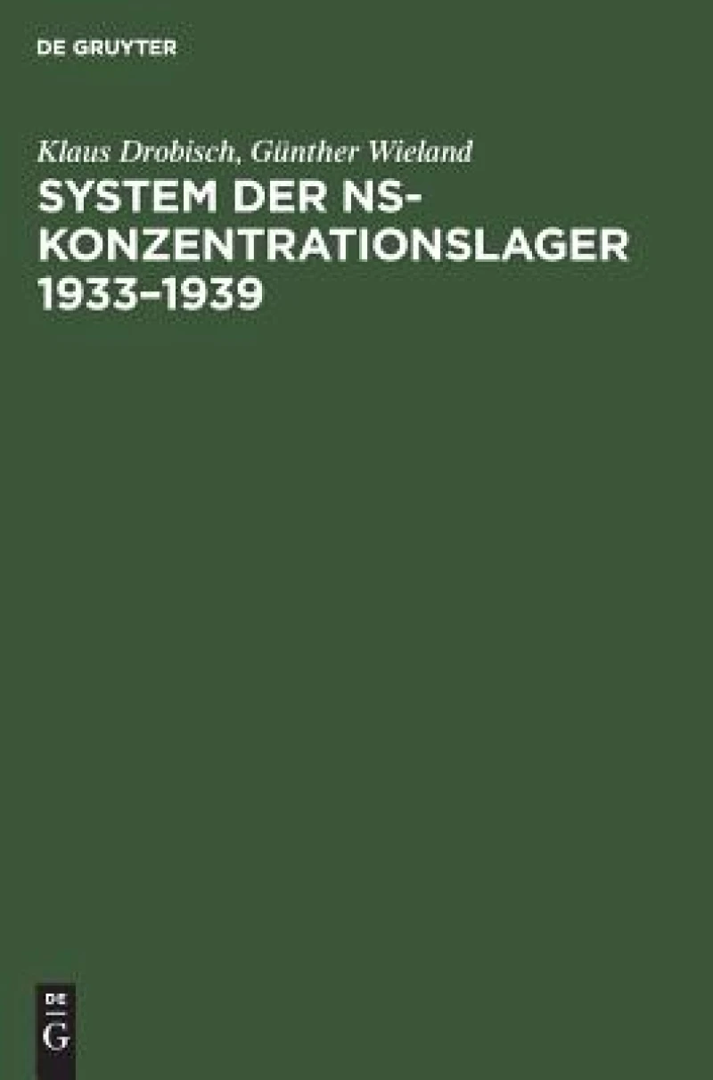 System der NS-Konzentrationslager 1933–1939