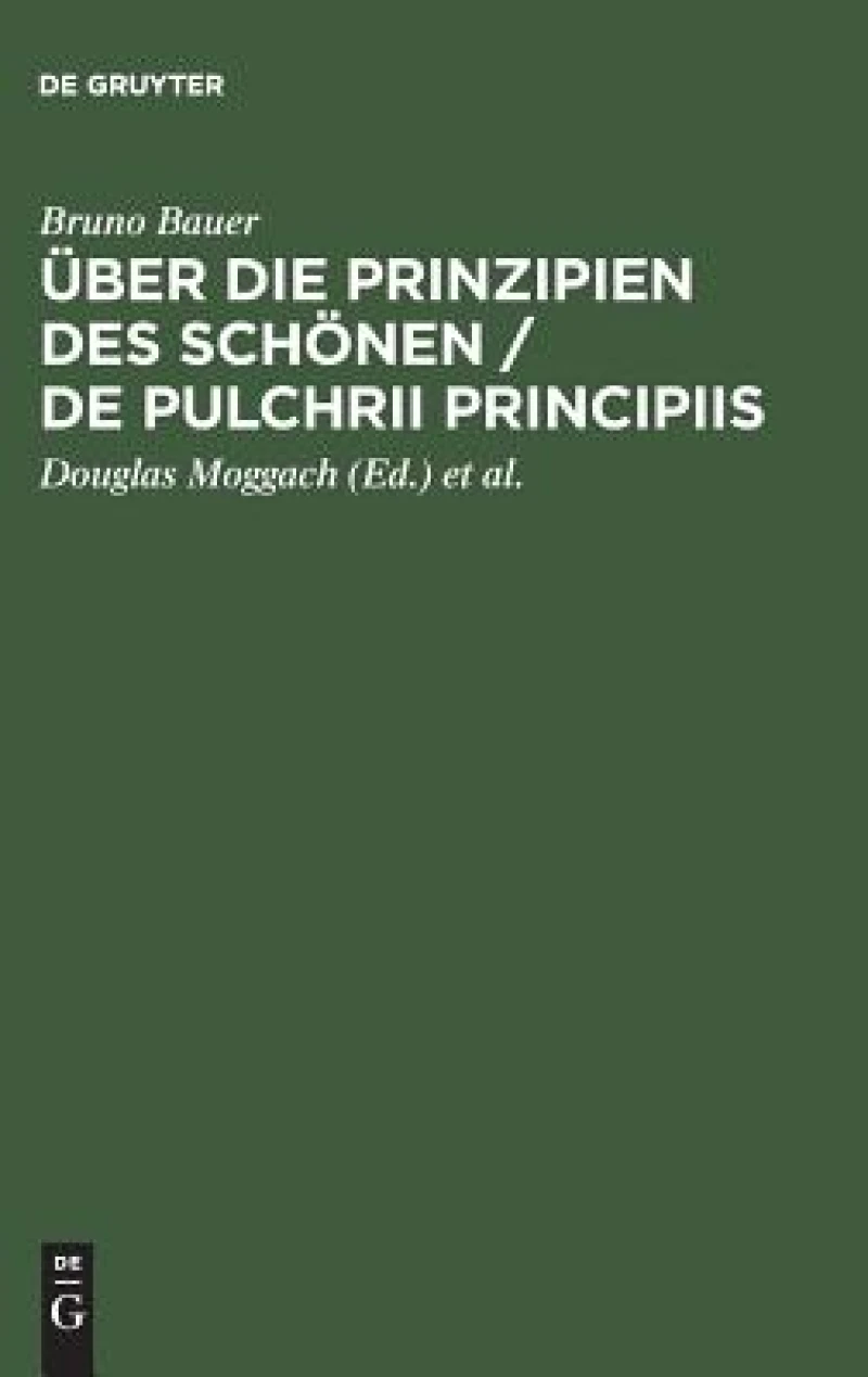 Über die Prinzipien des Schönen / De pulchrii principiis