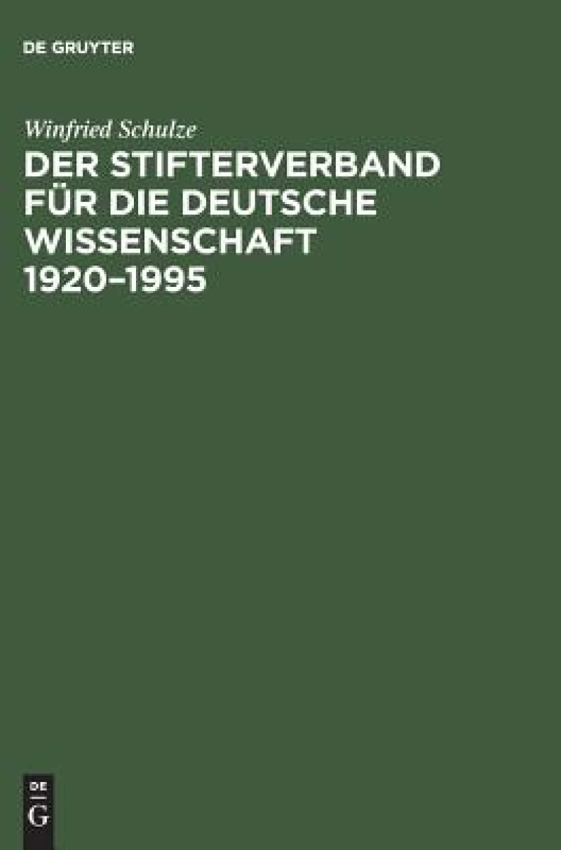 Stifterverband für die Deutsche Wissenschaft 1920–1995