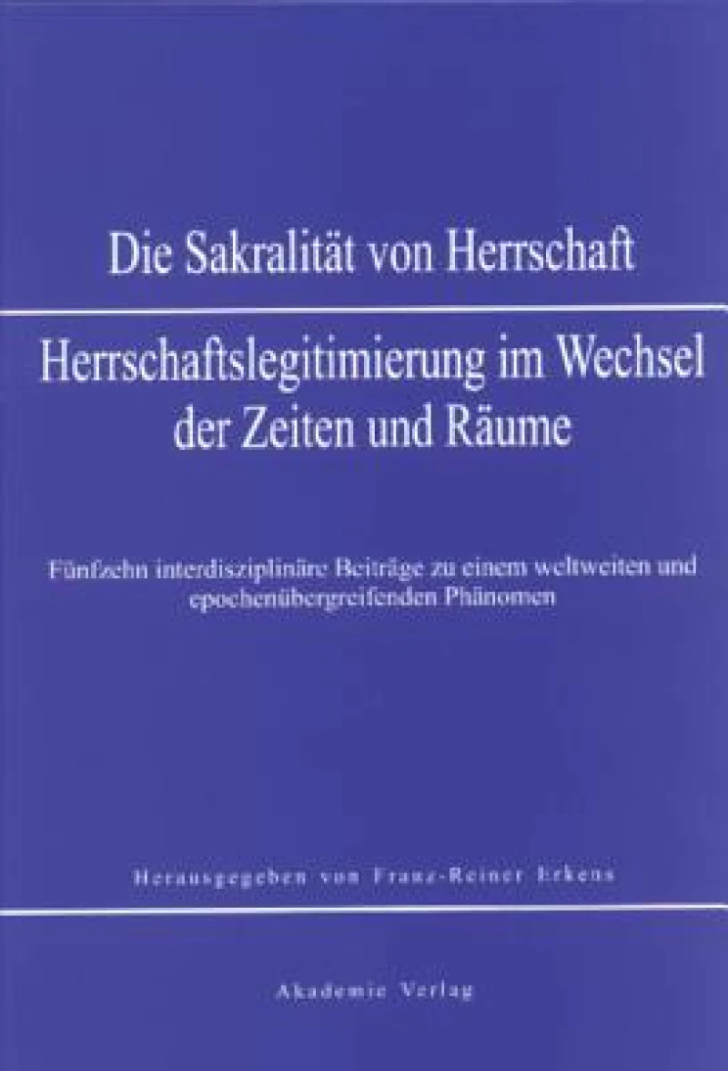 Sakralität von Herrschaft